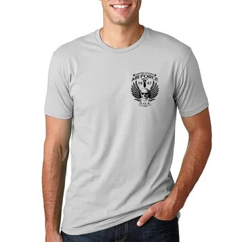 2020 Vânzare Fierbinte Nouă Bărbați Tricou Viu Sau Mort Îmbrăcăminte Air Force USAF Academia de Bumbac Echipajului Tricou Maneci Scurte T Shirt