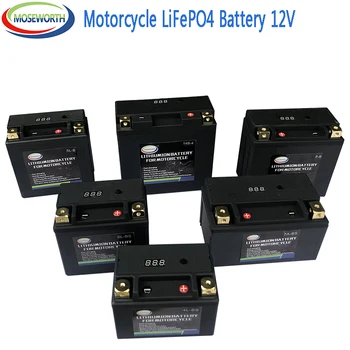 Motocicleta 12V Baterie LiFePO4 baterie Litiu Fosfat ion cu BMS Protecție de Tensiune Pentru BMW,Halley, Augusta,KTM,Honda,Suzuki,Yamaha