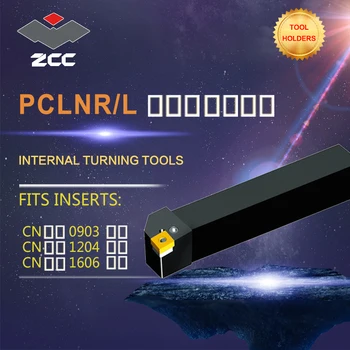 ZCC CNC strung tool holder PCLNR PCLNL carbură de tungsten instrument de tăiere placă de instrumente de suport pentru strung cnc de tăiere de tăiere cuțit de strunjire