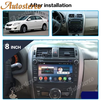 Sistemul Android Auto Navigație GPS Stereo DVD Player pentru Toyota Corolla 2007-2013 Player Multimedia, Radio casetofon Unitatea de Cap
