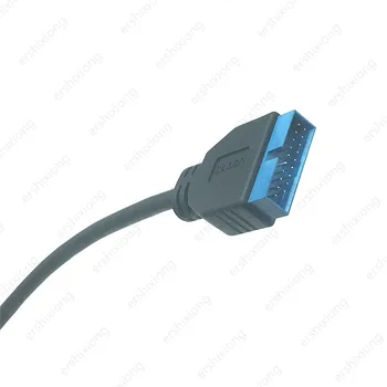 Tip C Cablu USB 3.1 Tip-E Panoul Frontal Soclu USB 3.0 19 Pini la 20Pin Antet Cablu de Extensie pentru Placa de baza PC Conector Montant