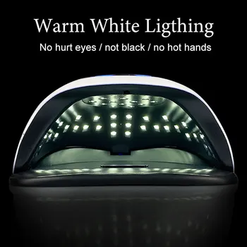 Noua Mare Putere de Unghii UV Lampa LED 168W 42pcs Led-uri Costum Pentru Unghii Gel Lac Manichiura Gel Polish Instrument de Unghii Uscator rufe