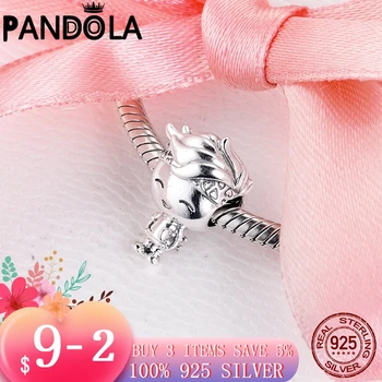 2020 nou Real Argint 925 Băiat și Fată Adolescent Farmecul Margele se Potrivesc Original Pandora Farmecul Brățară S925 Bijuterii Cadou