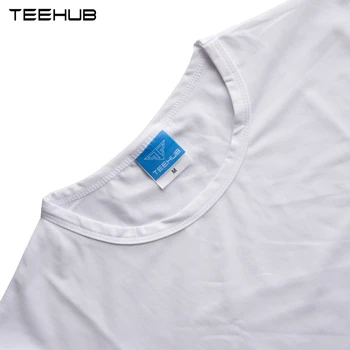 Moda Geometrice Dezbrăcat de Tricouri Imprimate Haioase Topuri TEEHUB Hipster Munte Bărbați T-Shirt cu Maneci Scurte O-Neck Tee