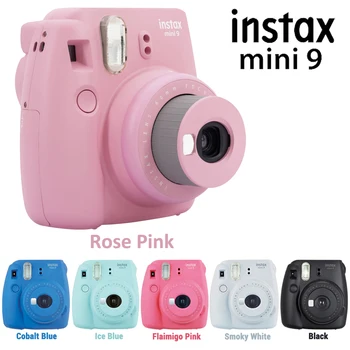 Autentic Fujifilm Instax Mini 9 Aparat Foto Fuji Instant Modernizate Mini 8 Film Camera Foto Selfie În Oglindă Trandafir Roz