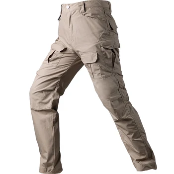 Primavara Toamna Tactic Militar Cargo Pantaloni Barbati din Bumbac Oraș Armata SWAT Luptă Pantaloni Casual sex Masculin Întinde Multi-pocket Pant