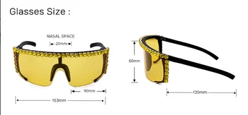 Moda ochelari de Soare femei 2019 Brand de Lux de Epocă supradimensionat ochelari de Soare barbati gotic Roșu punk festival ochelari de Soare