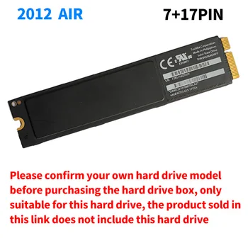 Aliaj de aluminiu Hard Disk Extern Cazul pentru anul 2012 MacBook Air SSD la A1465 A1466 MD223 MD224 MD231 Adaptor USB 3.0 HDD Cabina