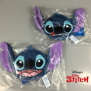 Desene animate Disney Ochiuri Pungă Lilo & Stitch drăguț Ochi de Pluș geanta Poseta de Monede portofel titularul cardului de cadouri pentru copii