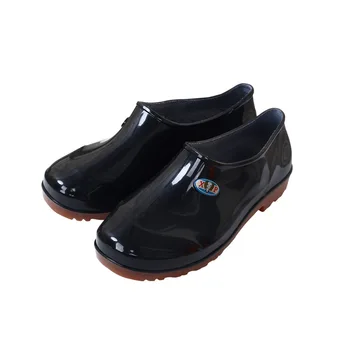 Femeile ploaie-pantofi simplu colorate de lumină-gura mică adâncime-gura anti-alunecare pantofi simplu, low-ajuta ploaie-dovada pantofi pentru bărbați cizme de ploaie