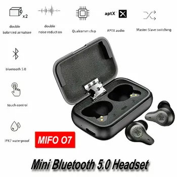 MIFO O7 TWS Cască Bluetooth fără Fir Earbuds Armătură Echilibrată TWS Stereo în Ureche Căști IPX7 rezistent la apă