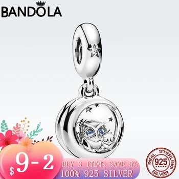 2020 Nou Argint 925 Întotdeauna de Partea Ta Bufnita Legăna Margele Brățară Fit Original Pandora Brățară DIY Bijuterii Pentru Femei