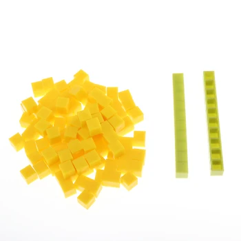 Educație digitală 4 Culori de Bază din Plastic Zece Set - Set de 121pcs în Cutie