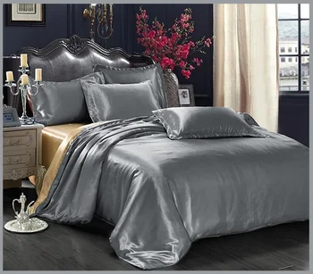Noi naturală mătase de dud seturi de lenjerie de pat duvet cover set de lenjerie de pat lenjerie de pat queen-size