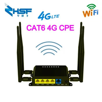 300Mbps CAT6 4G LTE wifi router cu sim slot pentru card de 4G CPE router wireless cu antenă externă detașabilă, EP06 -O FDD TDD