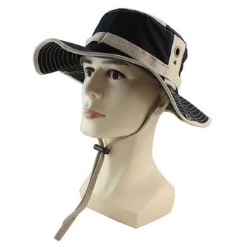 Bumbac Găleată Pălărie de Vară de Primăvară pentru Bărbați, Femei Pescuit Boonie Hat Protectie UV Palarie de Soare în aer liber Cap Mare, Margine Largă Safari