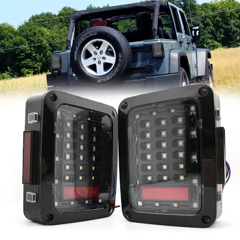 2X Led Stop auto JK Lumina de Frână Reverse Lumina Lumina De Semnalizare Jeep Europene și NE-versiunea 2007~wrangler LED stop.