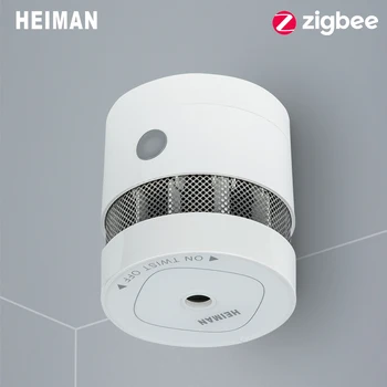 HEIMAN Zigbee 3.0 alarmă de Incendiu, detector de Fum, sistem Home Inteligent 2.4 GHz sensibilitate Înaltă Siguranță de prevenire a Senzorului de Transport Gratuit