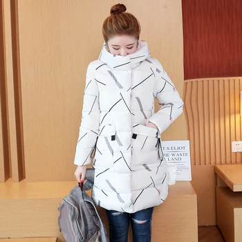Timp de cald îngroșa jacheta de iarna pentru femei snow purta bumbac căptușit îmbrăcăminte exterioară pentru femei womens coat plus sizeXXL hanorac de înaltă calitate
