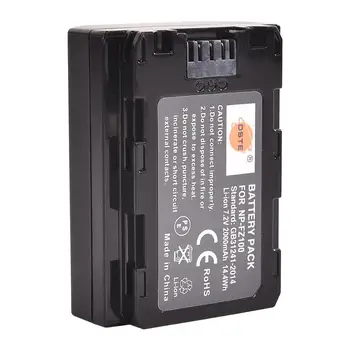 DSTE NP-FZ100 aparat de Fotografiat Baterie cu NOI Plug Kit Incarcator pentru Sony a9, un 9II, A7R3,A7RM3, a7C Camera