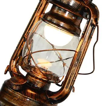 Vintage LED Lampă de Perete Hambar Felinar Retro cu Kerosen Lumina de Perete Europeană Stil Antic