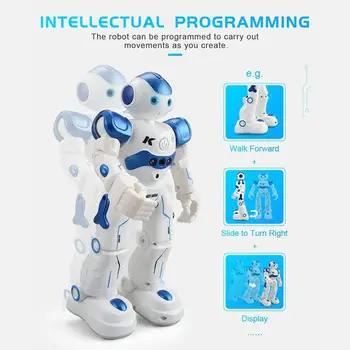 JJRC R2 RC Robot de Jucărie Robot Inteligent Cântatul, Dansul Vorbesc de Învățământ Umanoid Sens Inductiv RC Robot Pentru Copii Jucarie pentru Copii