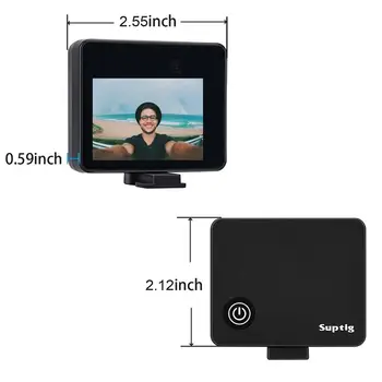 Nikon SLR/Acțiune Accesorii Lcd monitor Extern Ecran Pentru Gopro Hero 9 8 7 5 Xiaomi yi SJCAM SJ10/9/8/6/4000 Camera