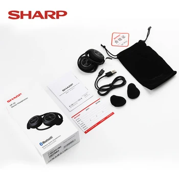 SHARP CP-20 Original rezistent la apa IPX5 Bluetooth 5.0 TWS Wireless Căști Sport Mână Liberă Spirit Stero Cască Pentru XIAOMI&tot telefonul