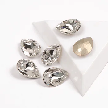 YANRUO Lacrimă de Cristal de Lux Gheara Strasuri Pietre Bijuterii Diamant Bling Decor Pentru Meserii de Cusut pe Haine