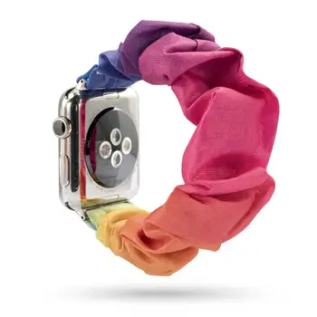 Bentiță Elastic Ceas bucla banda pentru Apple Watch Band Se 6 5 4 40mm 42mm 44mm bretele din nylon pentru iwatch 5 4 3 2 38mm 42mm Bratara