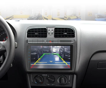 1DIN Reglabila de 7 Inch Stereo Auto Radio Android 9.0 Contact Ecran 1080P, procesor Quad-Core de Navigare GPS Auto Jucător de Radio