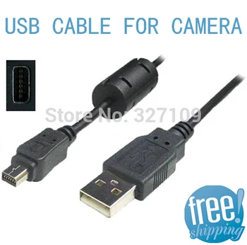 USB Încărcător de Putere de Date Cablu de SINCRONIZARE Pentru aparatul FOTO Casio Exilim ZR200 ZR1000 H10