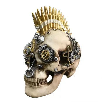 Accesorii Decorative, Personalitate, Craniul Rășină Ornamente, Halloween Craniu Model, Bar Coffee Shop, Craniul Decor, Artizanat Orn