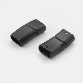 3pcs Black Magnetic Extensibil Pentru 12*6mm din Piele de Cablu DIY Brățară Colier Bijuterii de Luare Material Accesorii