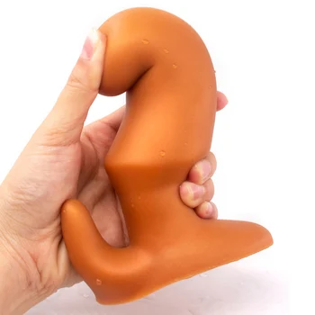 Erotic Super Mare Anal Plug Vibrator Sex-Toy Pentru Femeia De Silicon Anus Dilatator Masaj De Prostata Mare Priză Pentru Bărbați Gay Sex Toy