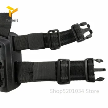 Pistol militar Accesorii Picior Toc Platforma Zbaturi pentru glock 17 HK USP P226 Compact Beratta M9 Arisoft Fotografiere Coapsei Toc