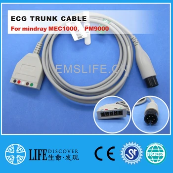 ECG 5-duce portbagaj cablu Pentru mindray MEC1000 PM9000 monitor pacient