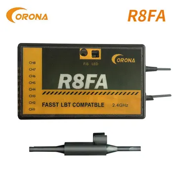 Corona R820FA R4FA R6FA R8FA R14FA 2.4 Ghz FUTABA FASST Receptor Compatibil 10C 12FG 14SG 16SZ 16SG 18SZ Pentru aeromodele RC