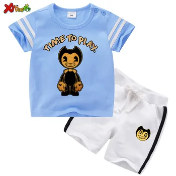 Haine pentru copii set de Vara pentru Copii Haine SetT-shirt Copii T-Shirt cu Maneci Scurte Toddler Boys Sport Seturi de 2 buc Fete pentru Copii Costume