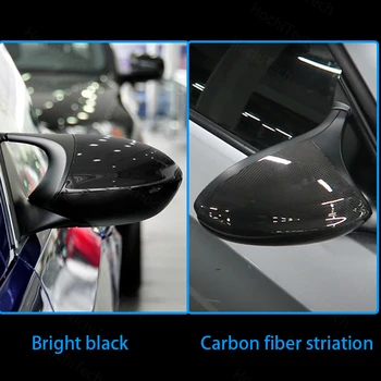 2004-2009 M3 M Stil Retrovizoare Înlocuire Fibra de Carbon Model de Oglinda, Capac pentru BMW seria 1 Seria 3 E81 E82 E87 E88 E90 E91 E92 E93