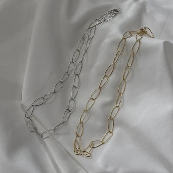 Louleur Vânzare Fierbinte Lanț Cravată de Argint 925 Colier pentru Femei de Înaltă Calitate Minimalist Partidul Colier Feminin 925 Bijuterii Fine Cadouri