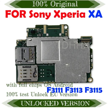 16gb pentru Sony F3115 Logica Bord cu Sistem Android Original, deblocat pentru Sony Xperia XA F3111 F3113 F3115 Placa de baza