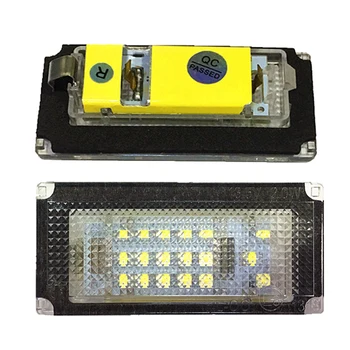 2 buc Masina Mini LED Licențe Placa de Lumină Lampă pentru B-MW Mini Cooper R50 R52 R53