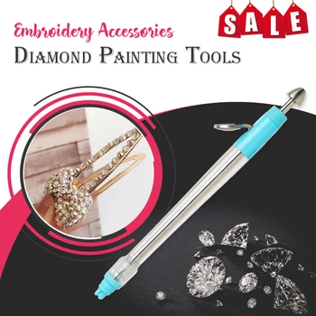 Diamant Pictura Pen Broderie Accesorii DIY Punct de Gaurit Pix Multifunctional Punct de Gaurit Stras Diamant Instrument de Pictură