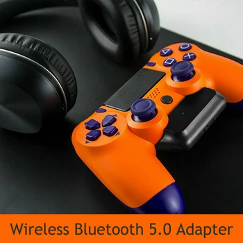 Wireless Bluetooth 5.0 Adaptor Pentru PS4 Aux Receptor cu Handsfree Rapid de Încărcare Adaptor Bluetooth Pentru Căști Fierbinte