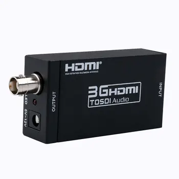 Kebidu Mini 3G 1080P compatibil HDMI La SDI SD-SDI, HD-SDI 3G-SDI, HD Video Converter Cu UE NE-Adaptor de Alimentare Negru en-gros