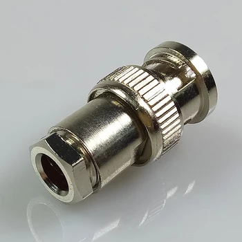 50pcs BNC Clamp Conectori BNC Male Plug Clema pentru RG59 RG58 RG6 Cablu Coaxial