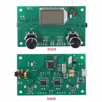 FIERBINTE Modul Receptor Radio FM 87-108MHz Modulație de Frecvență Stereo Primirea de Bord cu LCD Display Digital 3-5V DSP PLL
