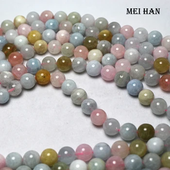 Meihan transport Gratuit (1strand/set) 10mm natural Madagascar Beryl rotunde netede farmec bijuterie de piatra pentru a face bijuterii