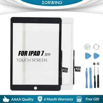 Touch screen Pentru iPad 7 2019 A2197 A2200 A2198 Sticla Digitizer LCD de pe Panoul Exterior de Afișare Înlocuirea Senzorului de Sticlă Cu Butonul Home